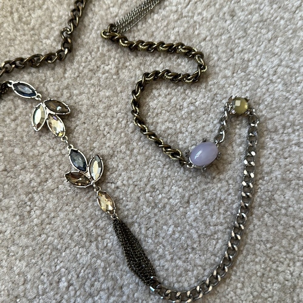 Ann Taylor Loft statement necklace